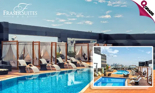Rooftop Pool Escape: Day Pass & Exclusive Ladies' Day Special at Fraser Suites Doha!
